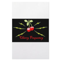 cherry logo stationery by cherryfrequency cherry logo stationery
