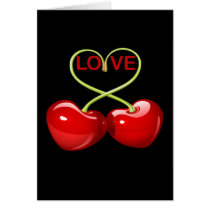 CHERRY LOVE HEARTS CARDS