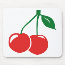 Cherry mousepads by Thinkdifferent Cherry mousepads
