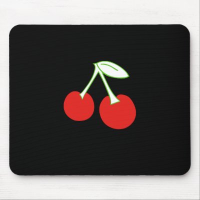 Cherry Mouse Pads by TheFamousLabel
