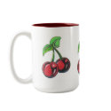 cherry mug by Keldug cherry mug