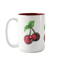 cherry mug by Keldug cherry mug