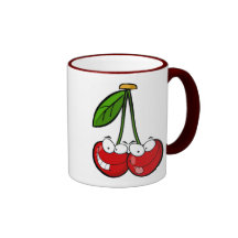 Cherry Pair Coffee Mugs