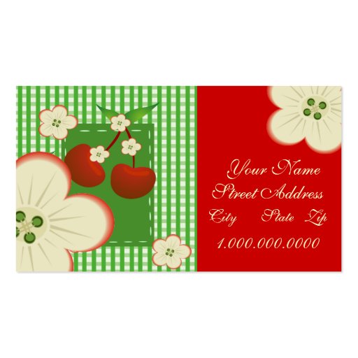 Cherry Patch Business Cards