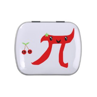 Cherry Pi Jelly Belly Candy Tins