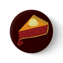 Cherry Pie Heart buttons