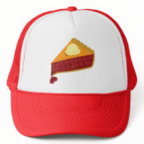 Cherry Pie Heart Trucker Hat