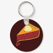 Cherry Pie Heart keychains