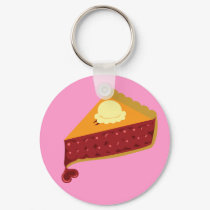 Cherry Pie Heart keychains
