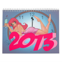 Cherry Pin Up Calendar 2013