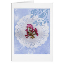 Cherry pink card