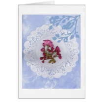 Cherry pink card