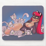 Cherry Pinup Mouse Pad
