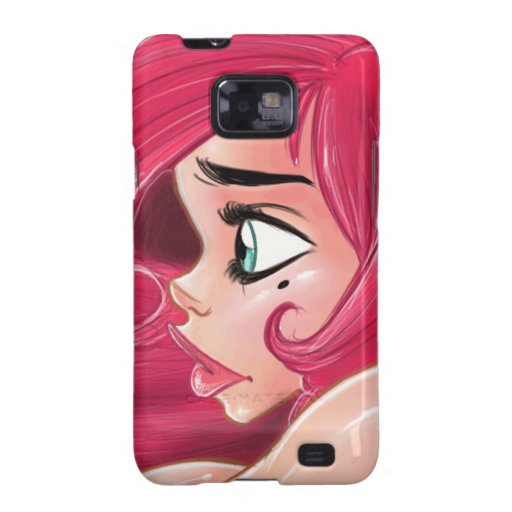 Cherry Pinup Samsung Galaxy S2 Case