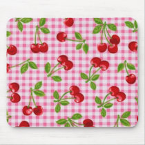 Cherry Print mousepads