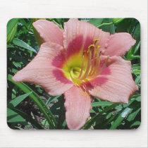 Cherry Smash Daylily mousepads by disgustedcats Cherry Smash Daylily mousepads