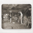 Cherry St. Garage circa 1925 mousepad