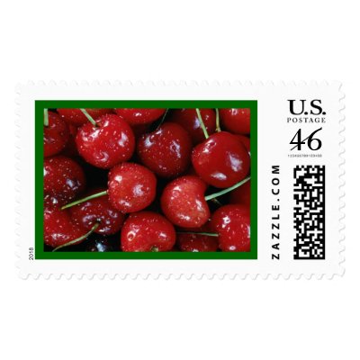 Cherry Stamp by Lesleysloft