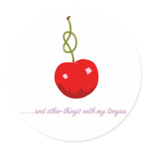 Cherry Stem stickers by TurnRight Cherry Stem stickers