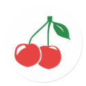 Cherry stickers by Thinkdifferent Cherry stickers