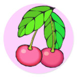 Cherry Sticker (PINK)