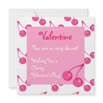 Cherry Sweet-Hearts invitations by candystore Cherry Sweet-Hearts invitations