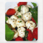 Cherry Tomato and Mozzarella Salad Mouse Pad Cherry Tomato and Mozzarella Salad Mouse Pad