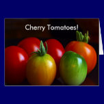 Cherry Tomatoes cards