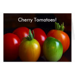 Cherry Tomatoes Greeting Card