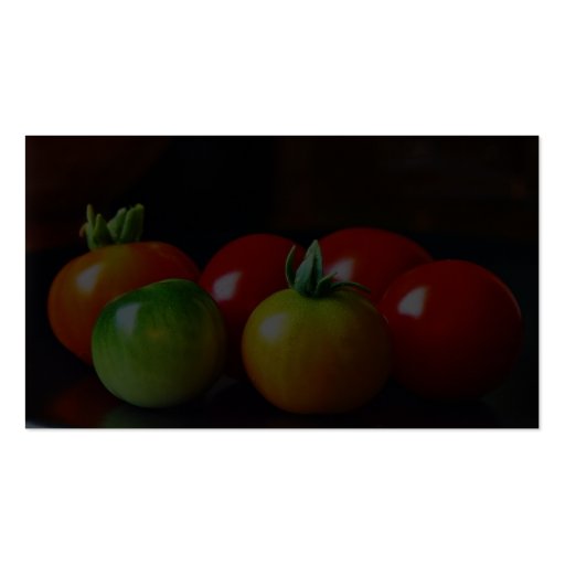 Cherry Tomatos Business Card (back side)