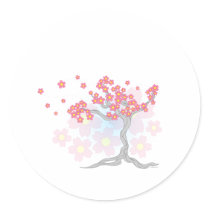 Cherry Tree Blossoms stickers by MendiSue Cherry Tree Blossoms stickers