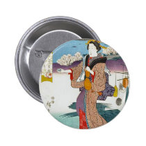 Cherry Tree Sumida River Bank buttons