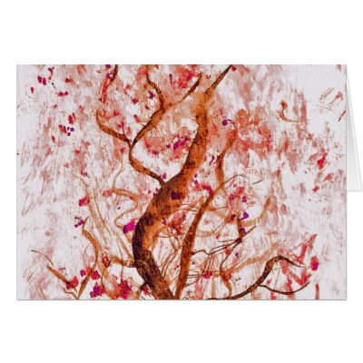 Cherry Tree Watercolor