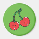 Cherry Twins Refrigerator Magnets