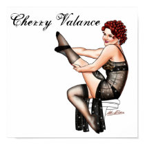 Cherry Valance Pin-Up Poster posters
