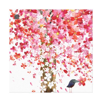 cherrytreebird canvas canvas prints