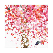 cherrytreebird canvas canvas prints