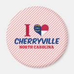 Cherryville, North Carolina Fridge Magnets