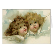 Cherub Angels Greeting Card