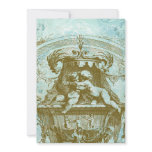 Cherub Angels Vintage Style Invitation