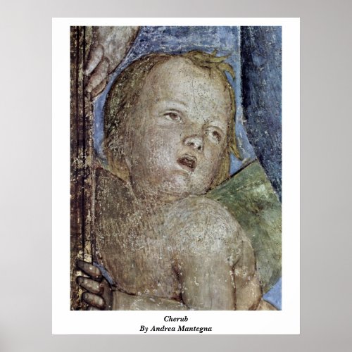 Cherub By Andrea Mantegna Poster