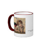 Cherub from Sistine Madonna by Raphael Mug