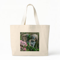 Cherub in the Grass bags by paulnsheryl Cherub in the Grass bags
