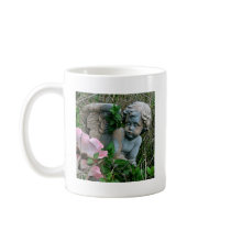 Cherub in the Grass mugs by paulnsheryl Cherub in the Grass mugs