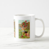 Cherub Juggling Hearts mugs