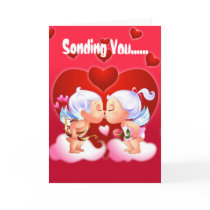 Cherub Kids Valentine's Day Card