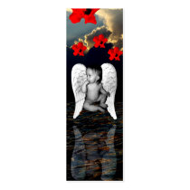 Cherub over water business cards by Dynomoose Cherub over water business cards