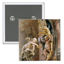 Cherubs, 1737-66 pinback button