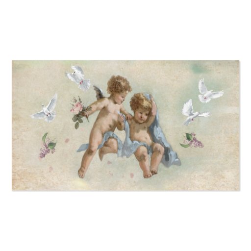 Cherubs and Doves Business Cards