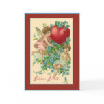 Cherubs and Hearts Vintage Valentine Greetings